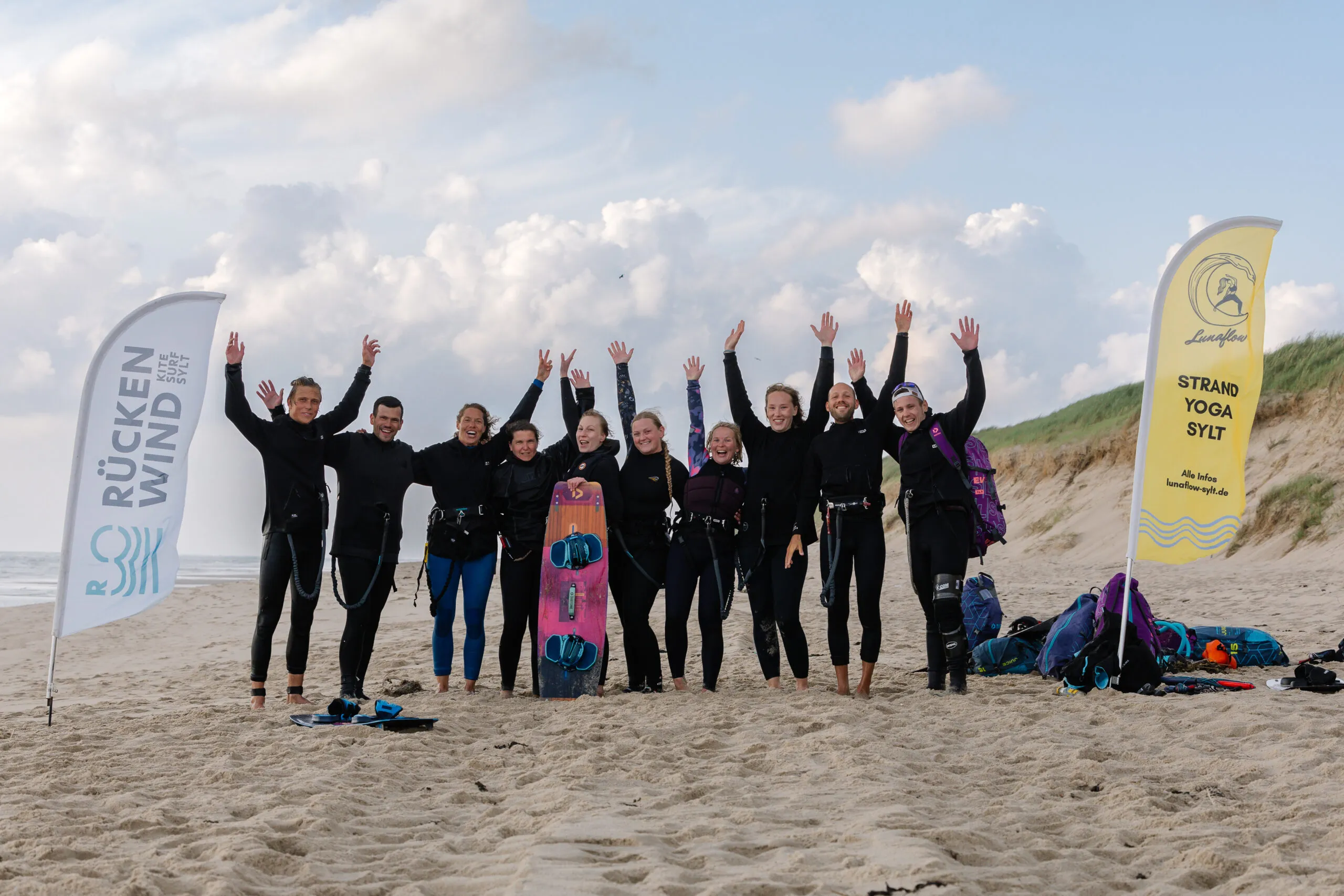Kite Yoga Girls Camp Sylt